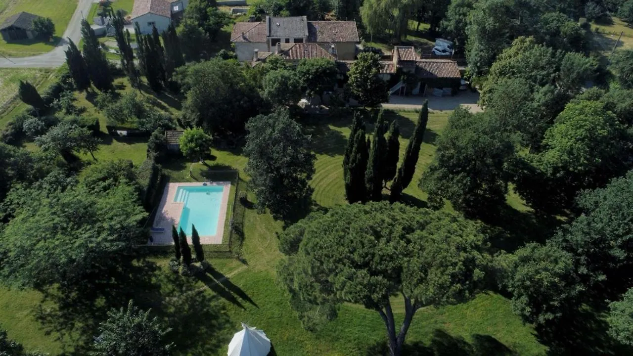 Villa Toscane - Atelier d'Artistes et B&B à 20 mn de Toulouse Azas Couette-café